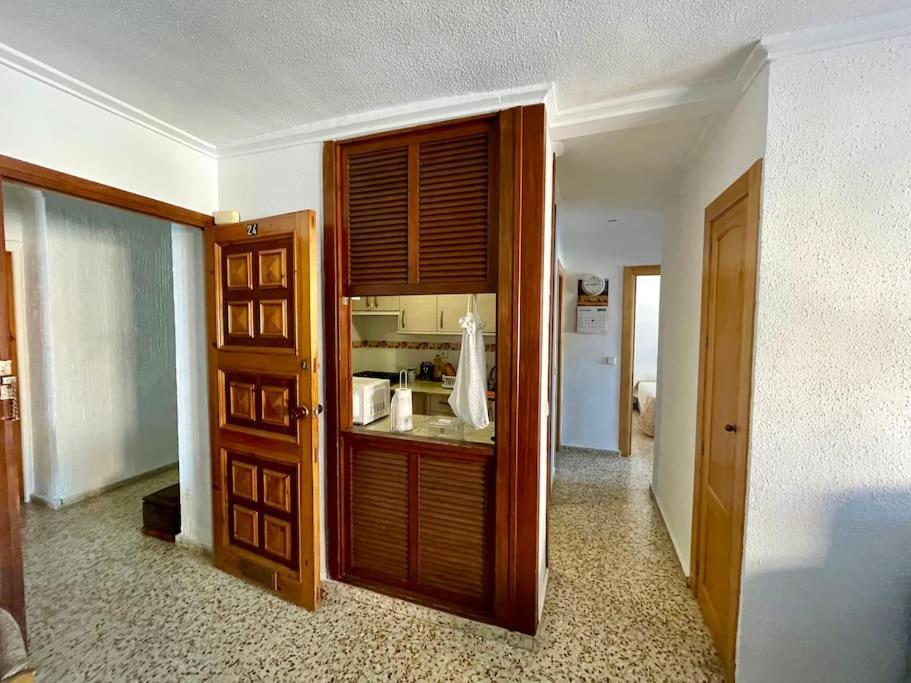Apartamento En Primera Linea De Playa Murcia Exterior foto